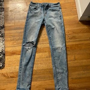 A&E Blemished Jeans